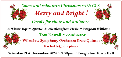 Choral Society Christmas Concert with brass quintet