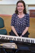 Rachel Fright, our pianist