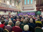 The concert: a packed Town Hall